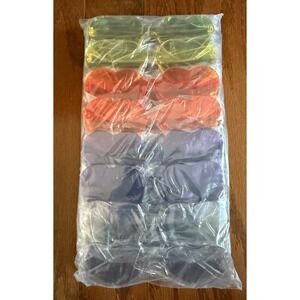 Heart Shaped Plastic Unisex Sunglasses 16 Pairs Multiple Colors Party Favor NEW!